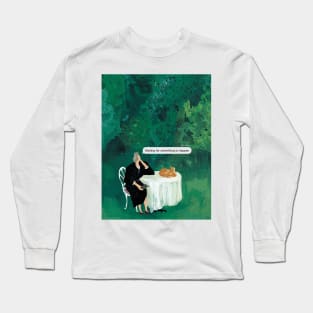 Waiting for something to happen Long Sleeve T-Shirt